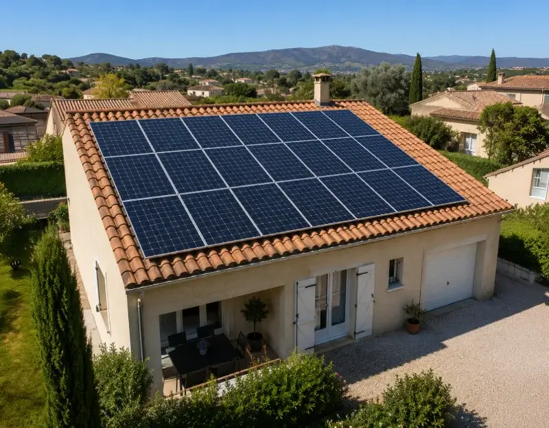 Prime à l'autoconsommation panneaux solaires Lanouaille — aide financière de l'État